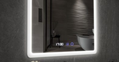YOURLITE Miroir Salle de Bain avec Éclairage LED 80×60 cm, Luminosité Dimmable et 3 Couleurs Réglables, Fonction Antibuée, Affichage numérique Horloge et Température, Étanche Ip44, Blanc – Le détail qui change tout au quotidien