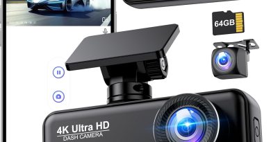 Dashcam Voiture Avant Arrière 4K+1080P, SIGRILL Caméra Embarquée Voiture avec Carte SD 64Go Gratuite, Caméra de Voiture WiF, Super Vision Nocturne, Mode Parking 24H, Enregistrement en Boucle Dashcam – Pourquoi ce produit mérite votre attention
