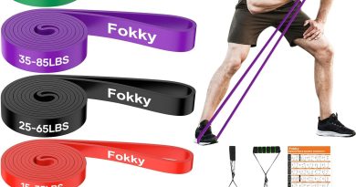 Fokky Elastique Musculation,5 Niveaux différents Élastique Musculation,Bande Elastique Musculation avec Poignées Ancre de Porte – Pourquoi ce produit mérite votre attention
