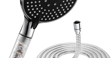 Ibergrif Pommeau de Douche Filtrant Haute Pression, 3 Modes, Anti-Calcaire, Filtration Multicouche, avec Tuyau 1,5 m, Débit Économique jusqu’à 30%, Douchette Salle de Bain, M20226-1 – Le détail qui change tout au quotidien