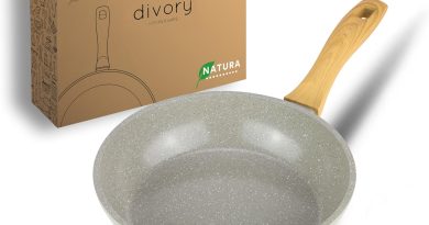 Poêle à frire en céramique 20cm – Poêle avec revêtement céramique, compatible induction, sans PFAS & PTFE, petite poêle à frire, va au four & passe au lave-vaisselle (Natura, 20 cm) – Le détail qui change tout au quotidien