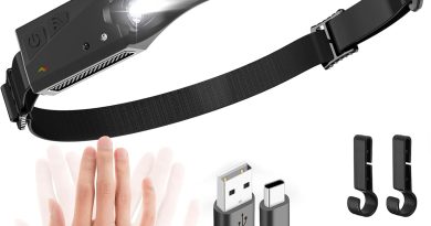 UNBON Lampe Frontale Rechargeable, Lampe Frontale LED Ultra Puissante USB C avec 5 Modes d’Éclairage, Détecteur de Mouvement, Lampe Torche Frontale IPX4 Étanche pour Randonnée Bricolage Camping Pêche – Le détail qui change tout au quotidien