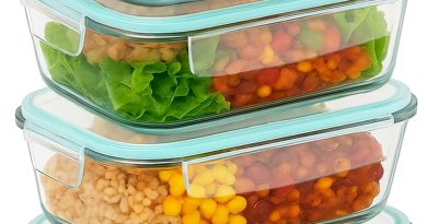 edihome, Boîte Alimentaire Hermétique en Verre, 8, 14 ou 18 pièces, pour aliments hermétiques, Résistant au lave-vaisselle, Rangement Cuisine, sans BPA, certifié FDA (4 récipients) – Pourquoi ce produit mérite votre attention