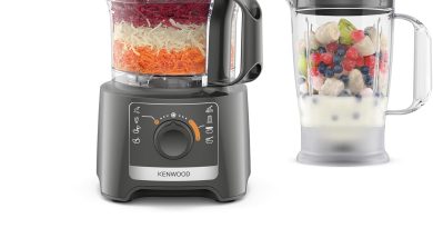Kenwood MultiPro Compact FDP31.170GY, Robot Culinaire, Fonction Pétrissage et Disque Trancheur, Blender 1.2L, 2 Vitesses + Pulse, Bol 2.1L, 800W, Gris – Pourquoi ce produit mérite votre attention