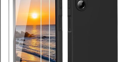 Coque pour Samsung Galaxy A16 5G/4G, avec 2 Verre trempé Protection écran, Housse de Protection en Silicone Souple, Etui Toucher de Peau Fin et Liquide – Noir – Le détail qui change tout au quotidien