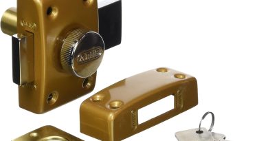 Abus CLK CB 40 B C Verrou à cylindre et bouton 40 mm – Verrou classique robuste en bronze – Sécurité porte et portai – Le détail qui change tout au quotidien
