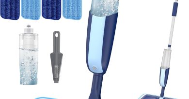 Balai Serpillère Vaporisateur, Balais Serpillère Nettoyer Sol Lave Sol avec Reservoir Microfibre Spray Mop pour Maison, Cuisine, Bois Dur, Stratifié, Bois – Le détail qui change tout au quotidien