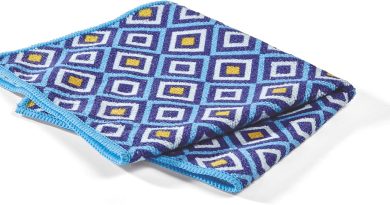 SPONTEX – Serpillère Spécial Carrelage XXL – 100% microfibre – Dégraisse juste avec de l&rsquo;eau – Elimine 99% des bactéries – Motifs originaux – Taille XXL – Le détail qui change tout au quotidien