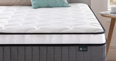 Zinus Matelas 140×190 Memoire de Forme – Épaisseur 25 cm – Matelas 2 Places – Hybride Mousse & Ressorts Ensachés – Durable & Respirant – Certifié Oeko-TEX – Pourquoi ce produit mérite votre attention