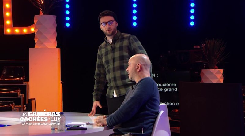 Lux surprend Jérôme de Warzée avec une caméra cachée sur le plateau du Grand Cactus