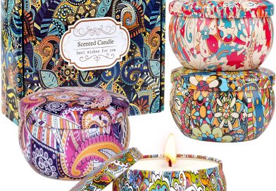 Coffret Cadeau de Bougies Parfumées pour Femmes, Lot de 4 Bougies d&rsquo;aromathérapie au Soja Longue Durée, Bougie Parfumée de Noël, Cadeaux d&rsquo;anniversaire et de Noël pour Femmes, Bain, Spa et de yoga – Pourquoi ce produit mérite votre attention