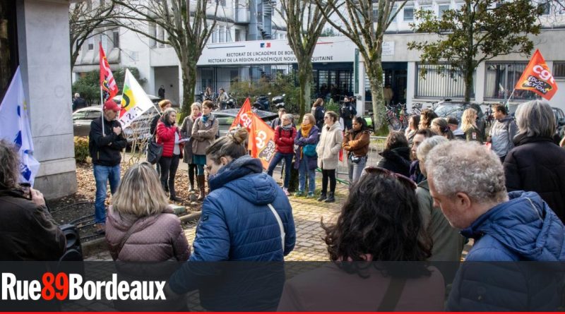 À Bordeaux, mobilisation pour les AESH, "rouages indispensables de l'école inclusive" - Rue89Bordeaux
