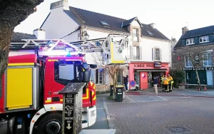 À Crac’h, le four du boulanger prend feu le soir de Noël