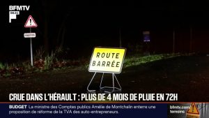 À Montpellier, une semaine de pluie en quelques heures : un événement météorologique marquant