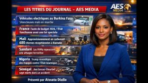 AES MEDIA - Journal Complet du 26 Décembre 2025