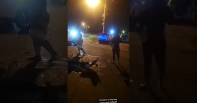 Accident sur Lady Young Road à Morvant, 30 novembre 2025