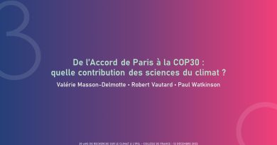 Accord de Paris à la COP30 : le rôle des sciences climatiques