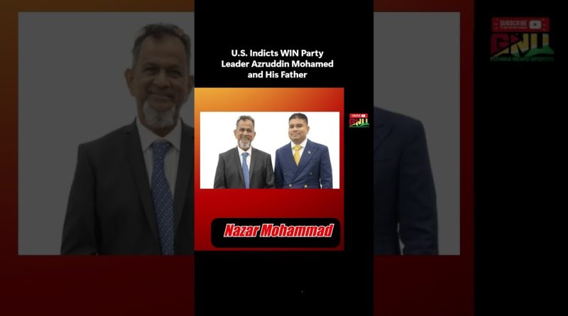 Accusation des États-Unis contre Azruddin Mohamed et son père