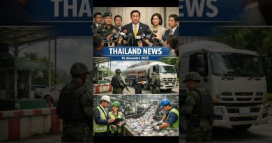 Actualités de Thaïlande - 16 décembre 2025