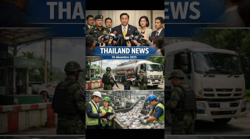 Actualités de Thaïlande - 16 décembre 2025
