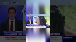 Affaire Émile : enquêteurs détruisent une dalle en béton