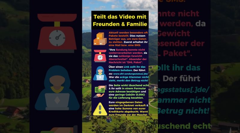 Alerte : Arnaque aux colis en cours !