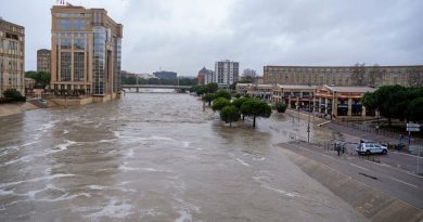 Alerte météo : fin de la vigilance rouge crue dans l’Hérault et un risque élevé de neige et verglas dans deux départements