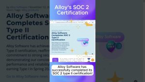 Alloy Software : Sécurité et Confiance Assurées 🛡️