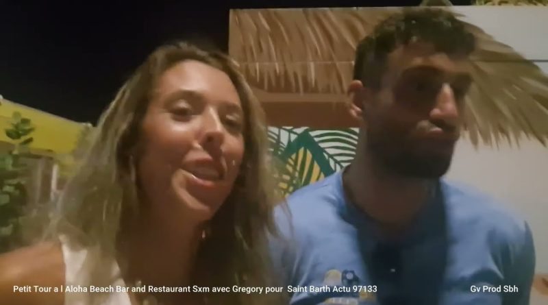 Aloha Beach Bar et Restaurant à SXM