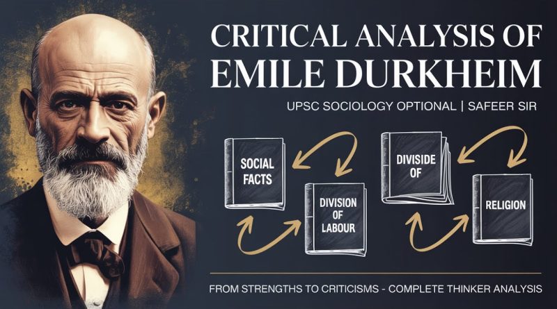 Analyse critique d'Émile Durkheim : faits sociaux et religion