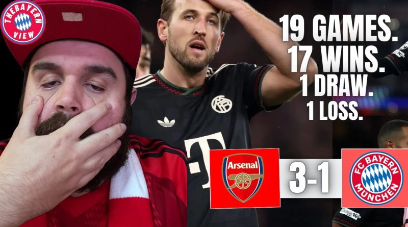 Arsenal 1-3 Bayern : Une défaite après 19 matchs invaincus !