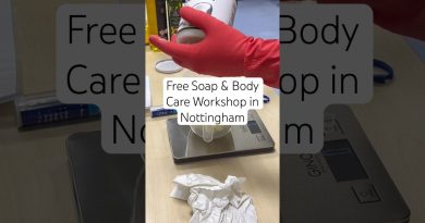 Atelier Gratuit de Fabrication de Savon à Nottingham Atelier gratuit de fabrication de savon et soins corporels à Nottingham