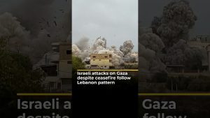 Attaques israéliennes à Gaza : un schéma similaire au Liban