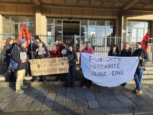 "Au bout de sept ans, je suis à 1 000 euros" : enseignants, AED et AESH mobilisés à Rennes
