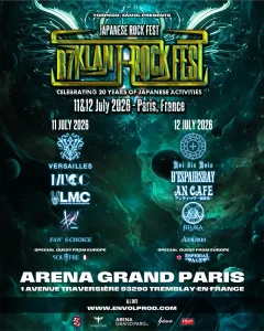 B7KLAN J-ROCK FEST : 10 artistes de folie pour les 20 ans de B7KLAN !