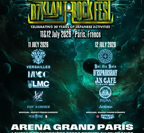 B7KLAN J-ROCK FEST : 10 artistes de folie pour les 20 ans de B7KLAN !