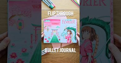 BULLET JOURNAL : Mes pages de février 2025 en détail