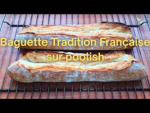 Baguette Traditionnelle Française au Poolish, Pétrie à la Main