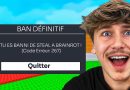 Bannissement de Steal à Brainrot : Mon expérience