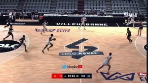 Bastien Grasshoff (2007, 1,98 m) : Highlights U21 à Le Mans