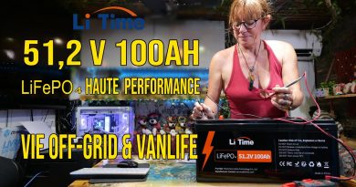 Batterie LiTime 51.2V 100Ah : Énergie autonome pour vanlife