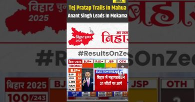 Bihar 2025 : Tej Pratap en retrait à Mahua, Anant Singh en tête à Mokama