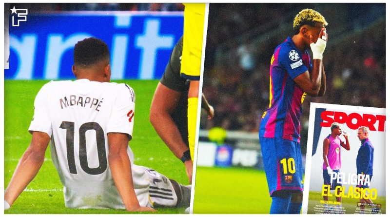 Blessure de Mbappé : inquiétude, Yamal suscite des craintes au Barça
