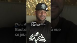 Booba en garde à vue à Paris pour une enquête de harcèlement