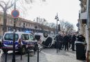 Bordeaux : un conducteur fait un refus d’obtempérer, accélère et finit par retourner sa voiture sur le toit