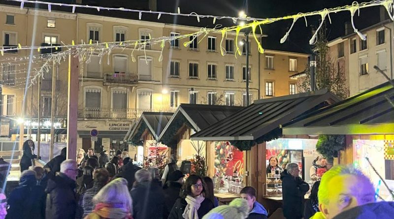 Bourgoin-Jallieu. Marché, patinoire et père Noël jusqu’au 28 décembre