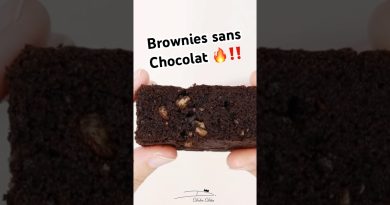 Brownies SANS chocolat : une recette surprenante !