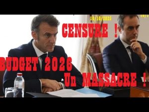 Budget 2026 : Un désastre, Macron doit démissionner !