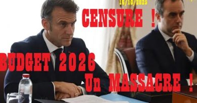 Budget 2026 : Un désastre, Macron doit démissionner !