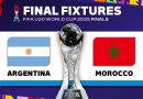 🔴 Calendrier des matchs de la Coupe du Monde U20 FIFA 2025